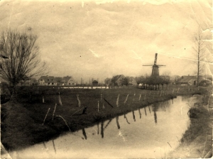 F5804 De Vordense beek en de Hackforter molen, 1920